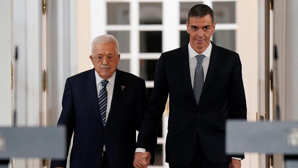 Педро Санчес встретился с Абу Мазеном и вновь обвинил Израиль в геноциде