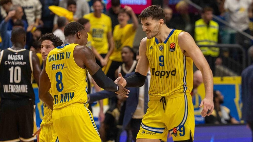 Маккаби Тель-Авив вернулся в Евролигу с победой над Виллербаном 92:84