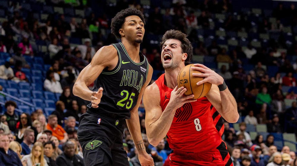 Дэнни Авдиа набрал 16 очков в поражении «Портленда» от «Нового Орлеана»