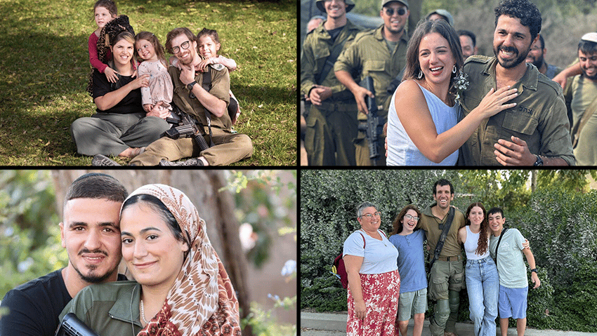 איל ושבות לוי  ,סא״ל (במיל׳) לוטם פרן פרח, מג״ד 8119 חטיבת ירושלים ואם ילדיו ענבל,שאנל ואליאור זמיר , רס״ל (במיל׳) איתי שוורצשטיין ואשתו עומר פדן