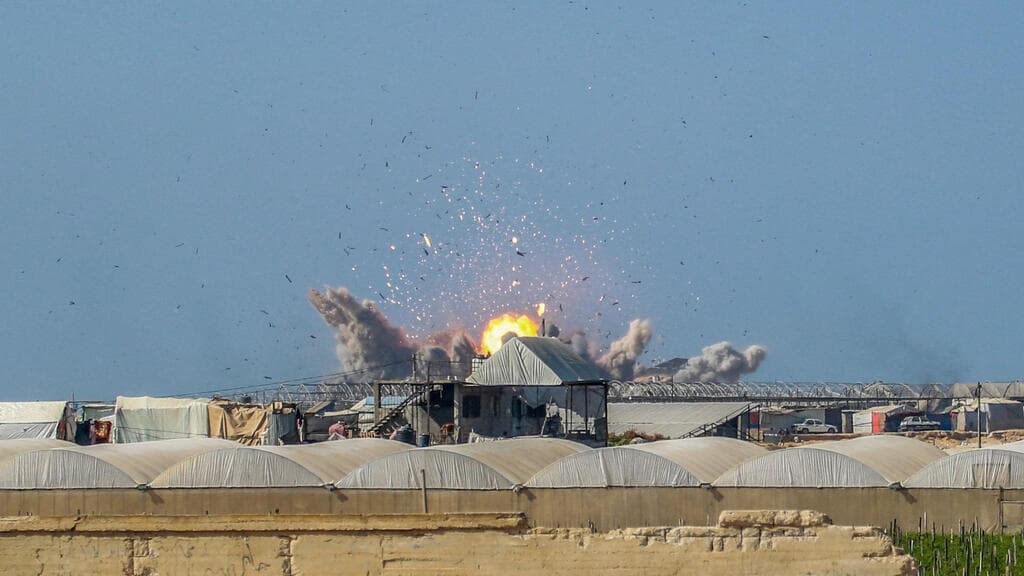 צילום: Bashar TALEB / AFP חאן יונס