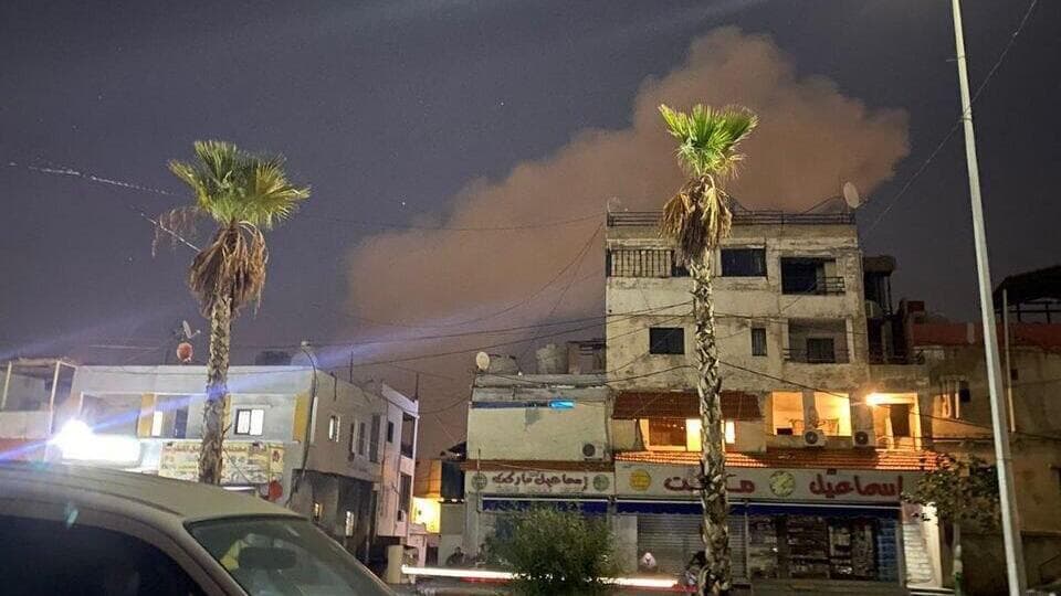 תקיפה בדאחייה של ביירות תקיפות בביירות, מרחב דאחייה אזור בורג' אל-בראג'נה, לבנון