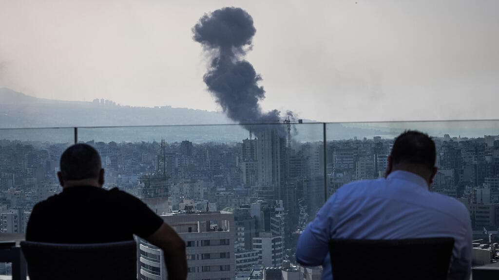 צילום: Ed Ram/Getty Images תקיפות צה"ל בבלבנון