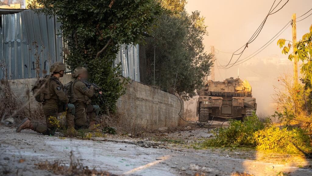פעילות כוחות צה"ל ואמצעי הלחימה ומשגרים שאותרו בכוח רדואן בלבנון
