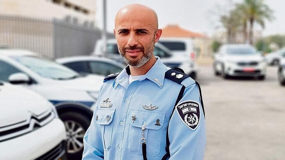 נצ"ם ג'יאר דוידוב ז"ל (צילום: משטרת ישראל) מפקד ימ"ר לכיש, סנ"צ ג'יאר דוידוב