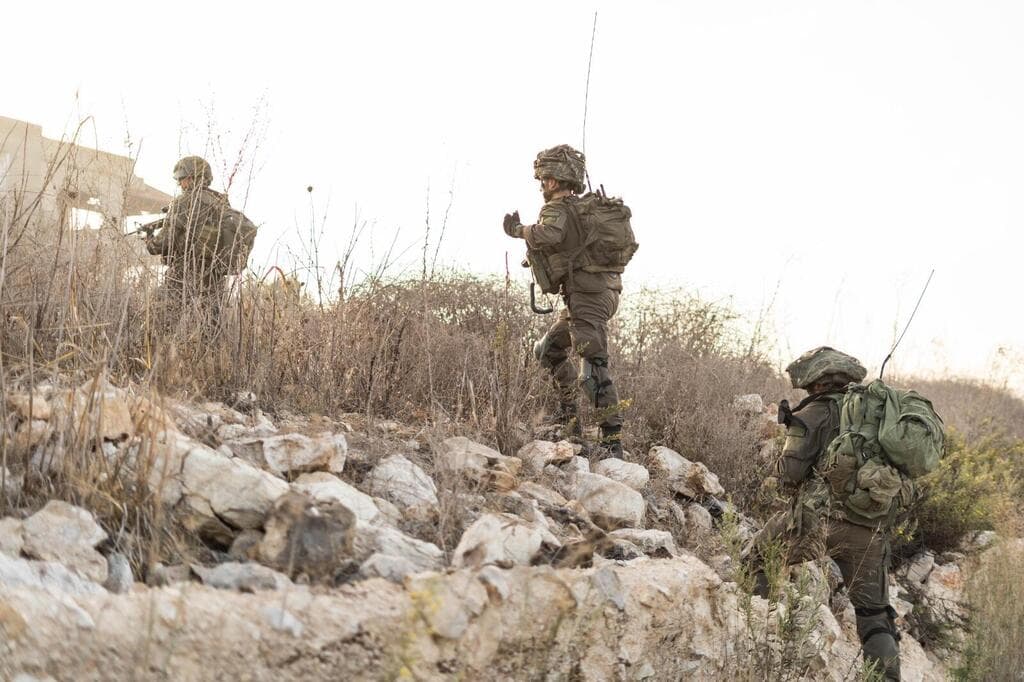 תיעוד מפעילות כוחות צה"ל בדרום לבנון