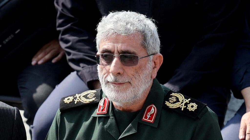 איסמעיל קאאני בהלוויה של עבאס נילפרושאן