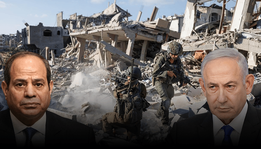 ראש הממשלה ממשלה ביבי בנימין נתניהו,  נשיא מצרים עבד אל-פתאח א-סיסי , רצועת עזה