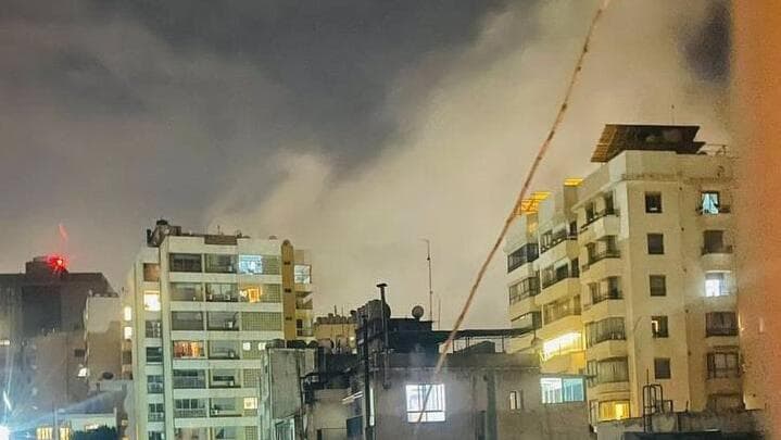 תקיפות מסיביות בבירות, לבנון