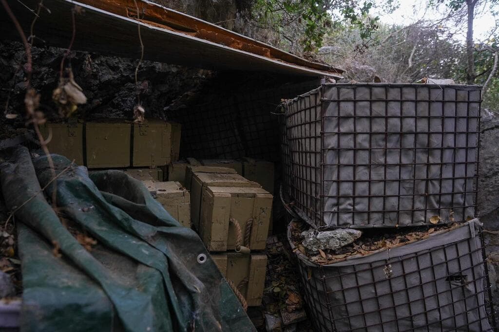 צילום: דובר צה"ל תיעוד מפעילות כוחות חטיבת המילואים 226 בדרום לבנון