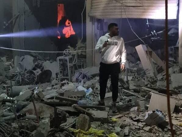 תקיפה במחנה הפליטים אל-בס בעיר צור בדרום לבנון