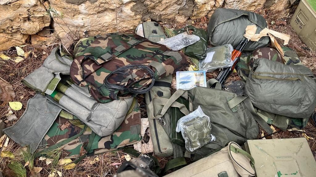 אמצעי הלחימה שאותרו והוחרמו