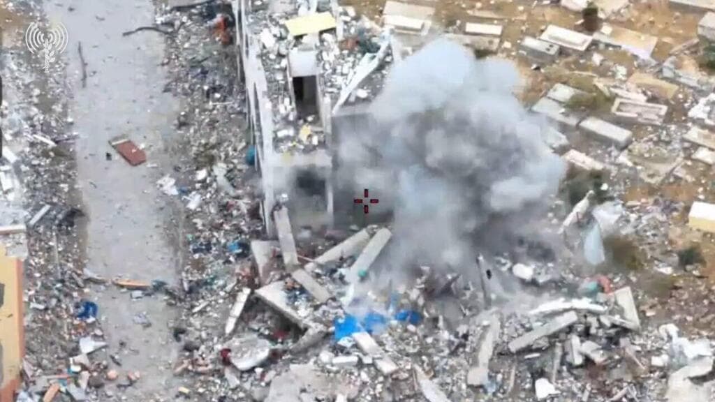 תיעוד של זיהוי וחיסול המחבל בניסיון שיגור הרקטות שהושמדו