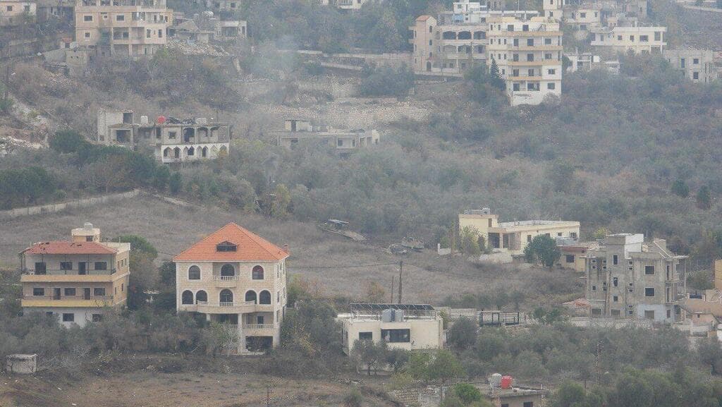 טנקים של צה"ל באיזור אל-חיאם