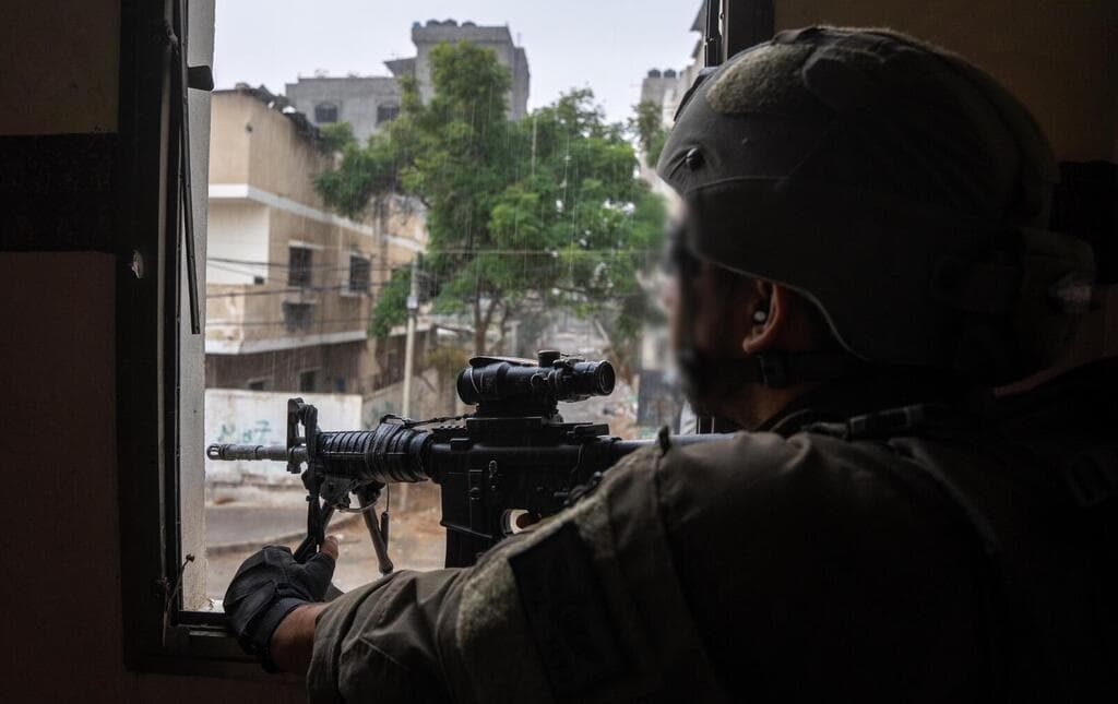 כוחות נח"ל ברפיח (צילום: דובר צה"ל) פעילות כוחות נח"ל במרחב רפיח