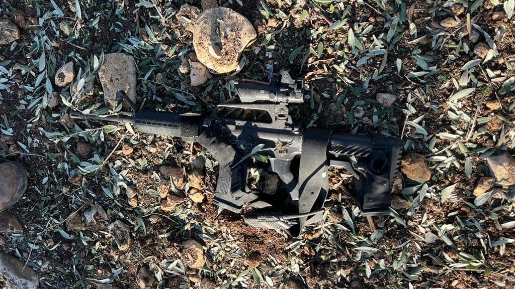  אמצעי הלחימה שאותרו על חוליית המחבלים בג'נין