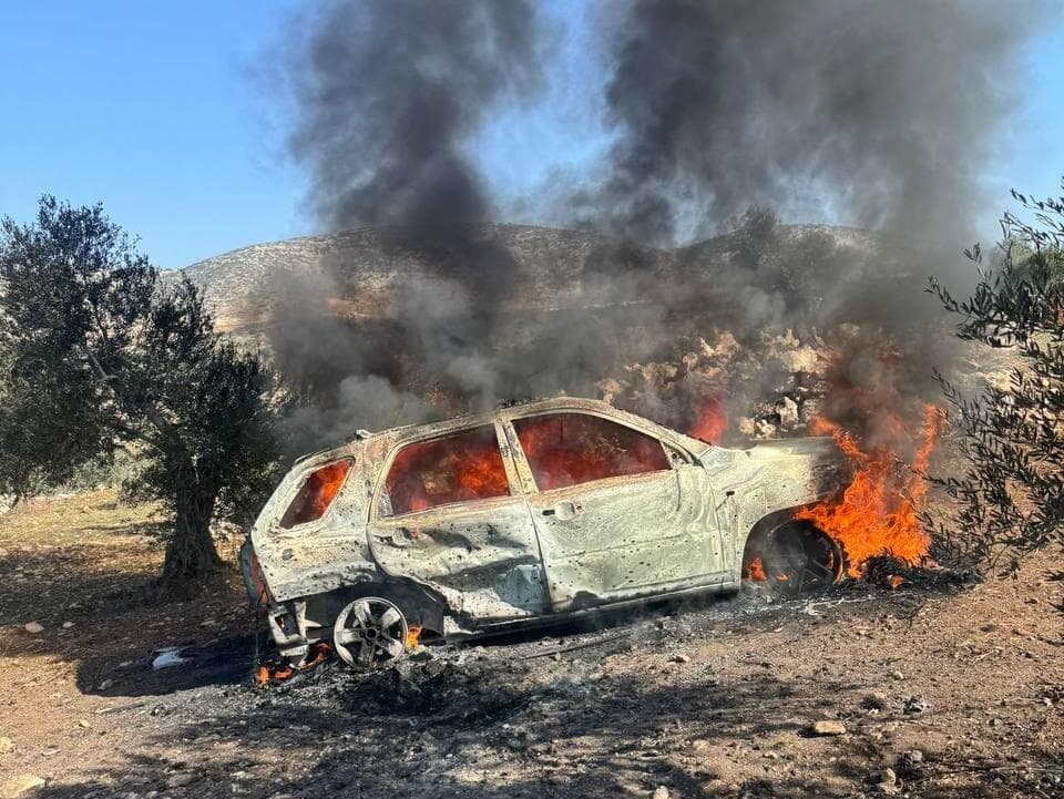 תקיפת רכב באזור סלחב ליד טובאס