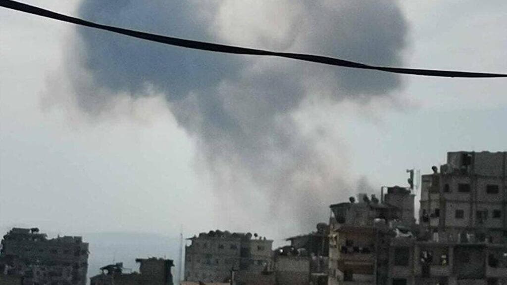 תקיפות בדמשק מתקיפות ההגנה האווירית בדמשק על ידי ישראל