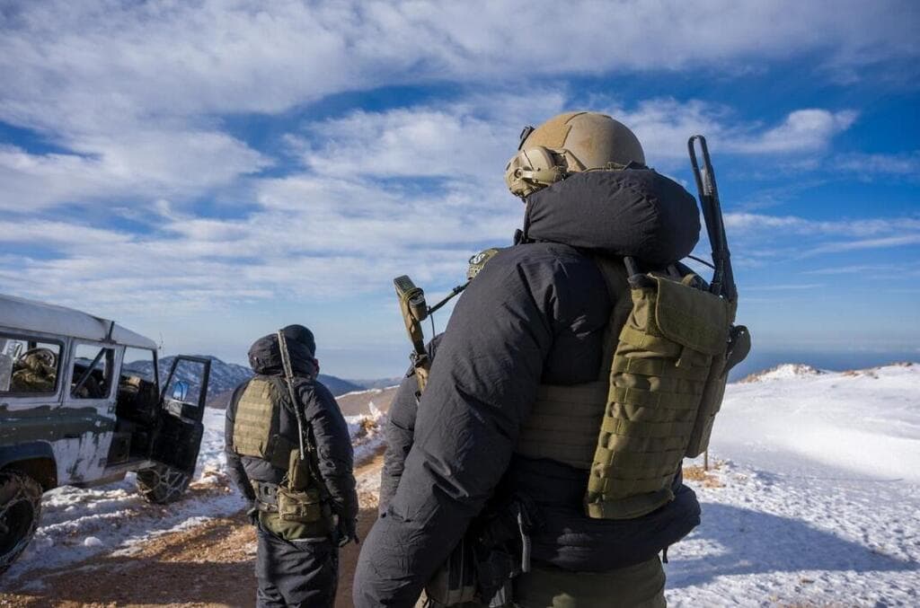 צילום: דובר צה"ל פשיטת כוחות יחידת שלדג בצק"ח ההרים (810) למרחב החרמון הסורי