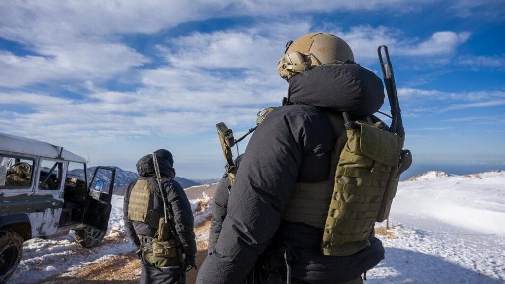 צילום: דובר צה"ל פשיטת כוחות יחידת שלדג בצק"ח ההרים (810) למרחב החרמון הסורי