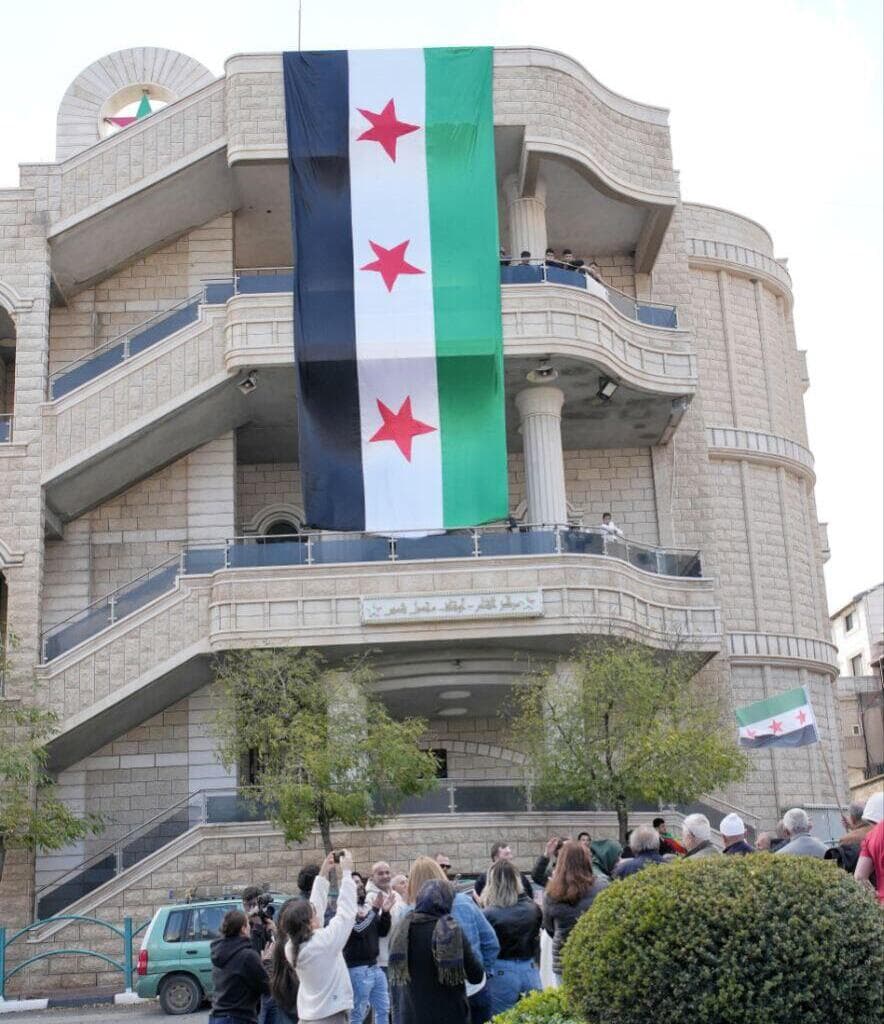 צילום: אפי שריר חגיגות במג'דל שמס בעקבות הפלת משטר אסד בידי המורדים הסורים