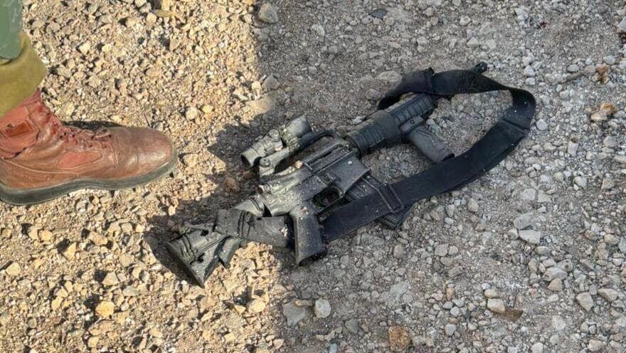 צילום: דובר צה"ל נשקים שהוחרמו בפעילות צה"ל במהלך פעילות צה״ל בחטיבת הבקעה והעמקים