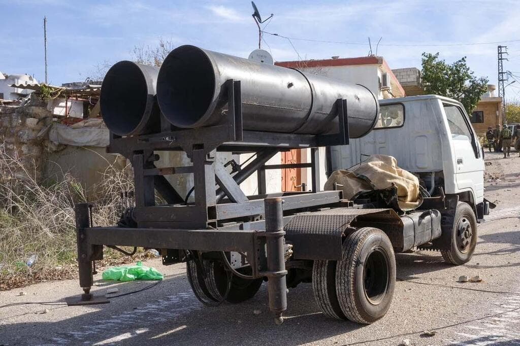  אמצעי הלחימה שאותרו בפעילות של כוחות חטיבה 769  בדרום לבנון