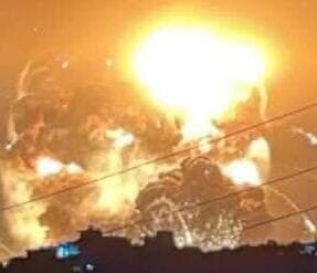 תיעוד מהתקיפות בסוריה