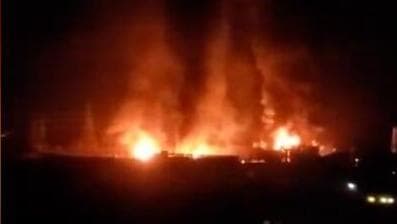 תקיפה בתחנת הכוח חזיז באזור צנעא תקיפה בתחנת הכוח חזיז באזור צנעא בתימן