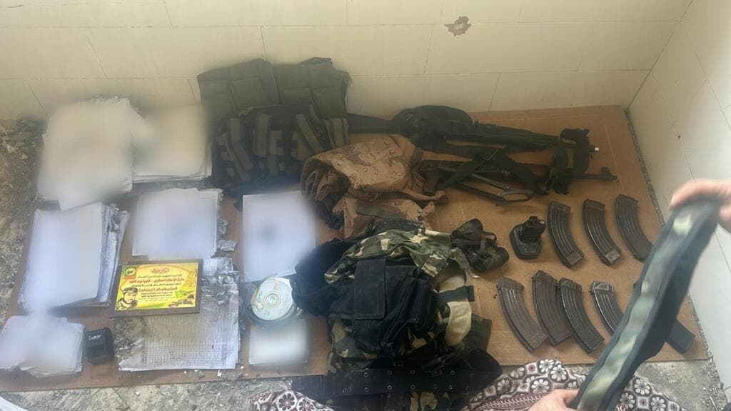 תיעוד השמדת תשתיות טרור