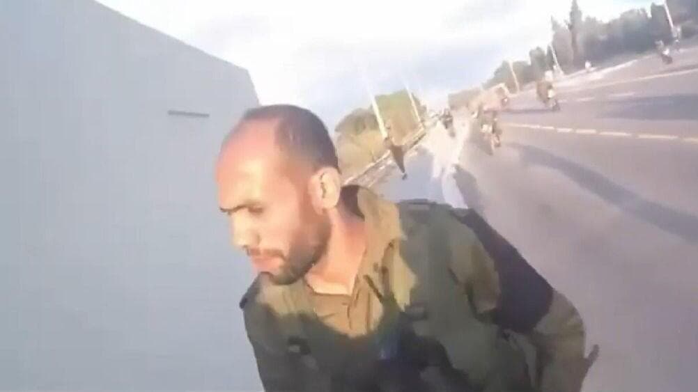 המחבל עבד אלהאדי צבאח בשטח הארץ ב-7 באוקטובר