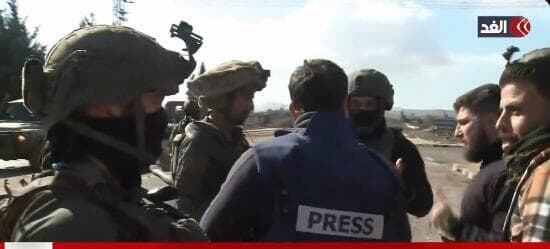 כוחות צה"ל מונעים מצוות של ערוץ אל-רד לצלם בקוניטרה