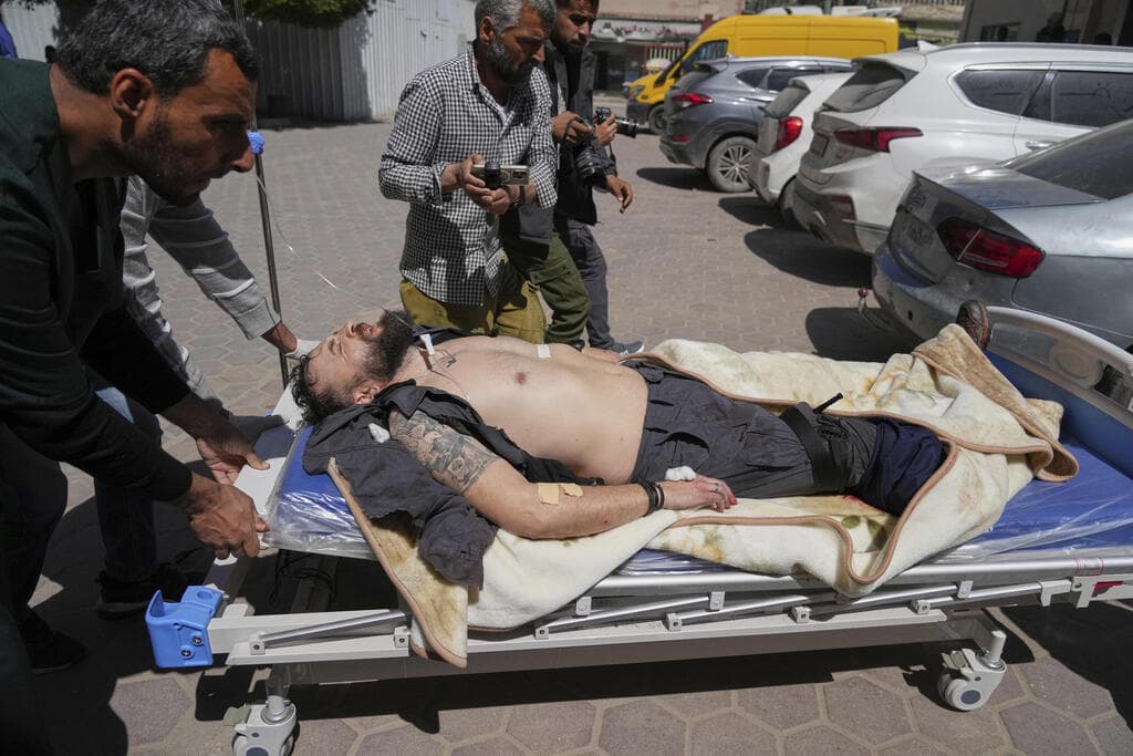 פינוי עובדי האו"ם שנפצעו בהתקפה בעיר עזה