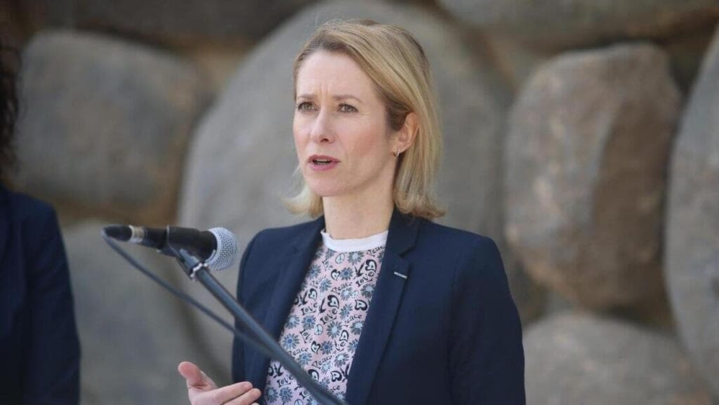 קאיה קאלאס (צילום: Jonathan Aim) קאיה קאלאס בביקור בישראל