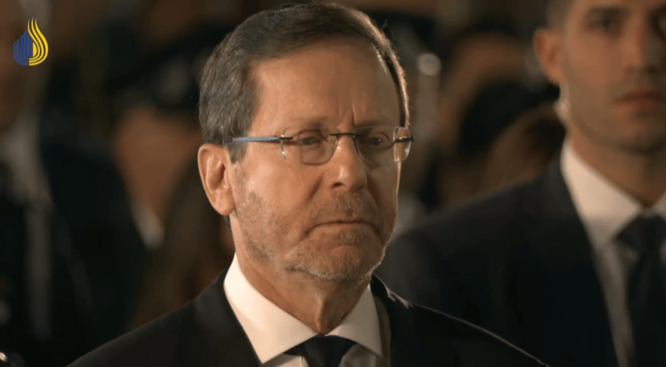 טקס הדלקת נר זיכרון ממלכתי ברחבת הכותל המערבי