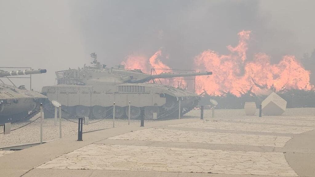 צילום: תיעוד מבצעי, כב"ה ירושלים השריפות בלטרון