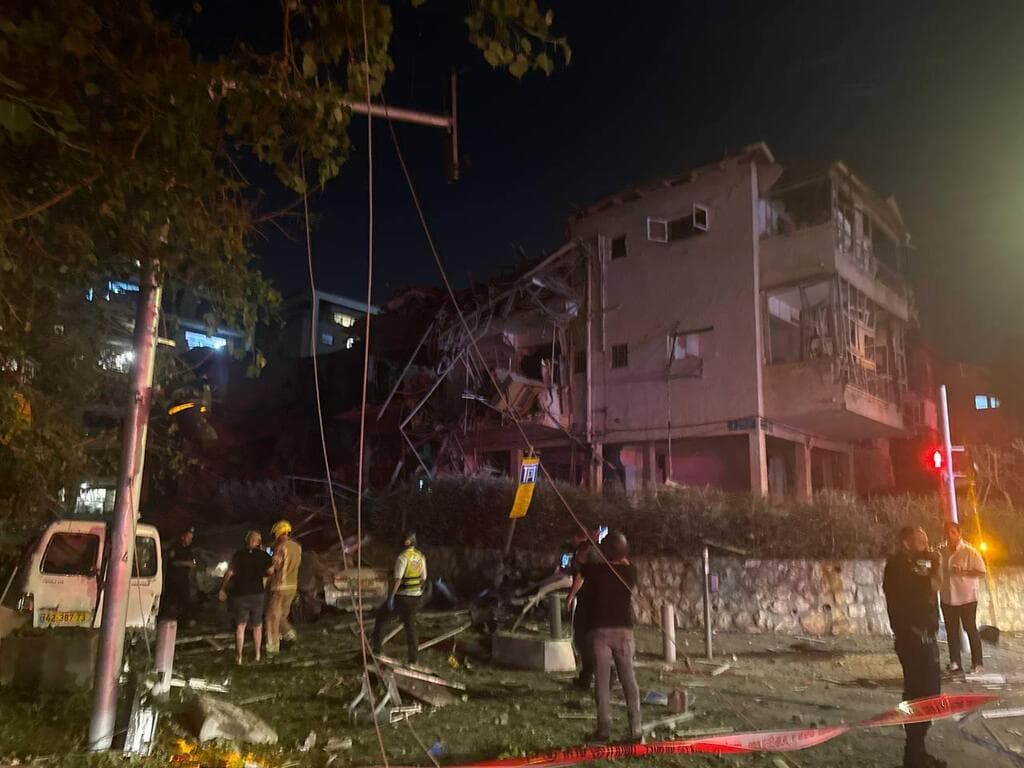 נפילה ברמת גן
