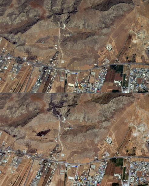 צילום: Handout / © 2025 PLANET LABS PBC / AFP צילום: Handout / © 2025 PLANET LABS PBC / AFP