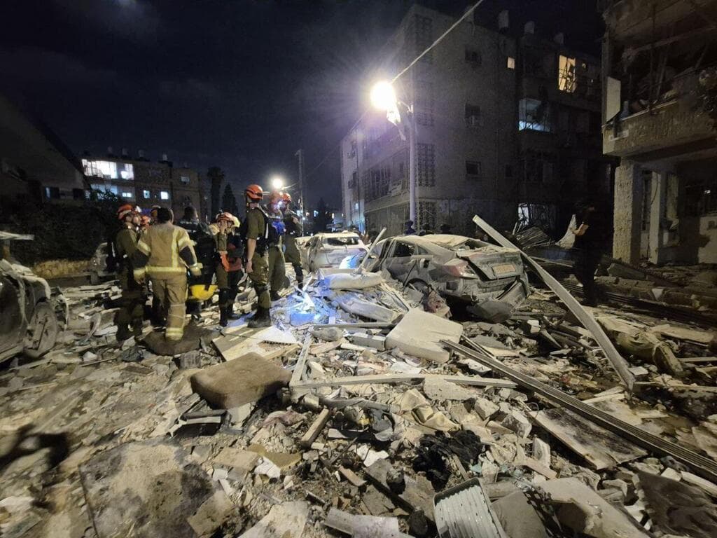 זירת הנפילה בבת ים