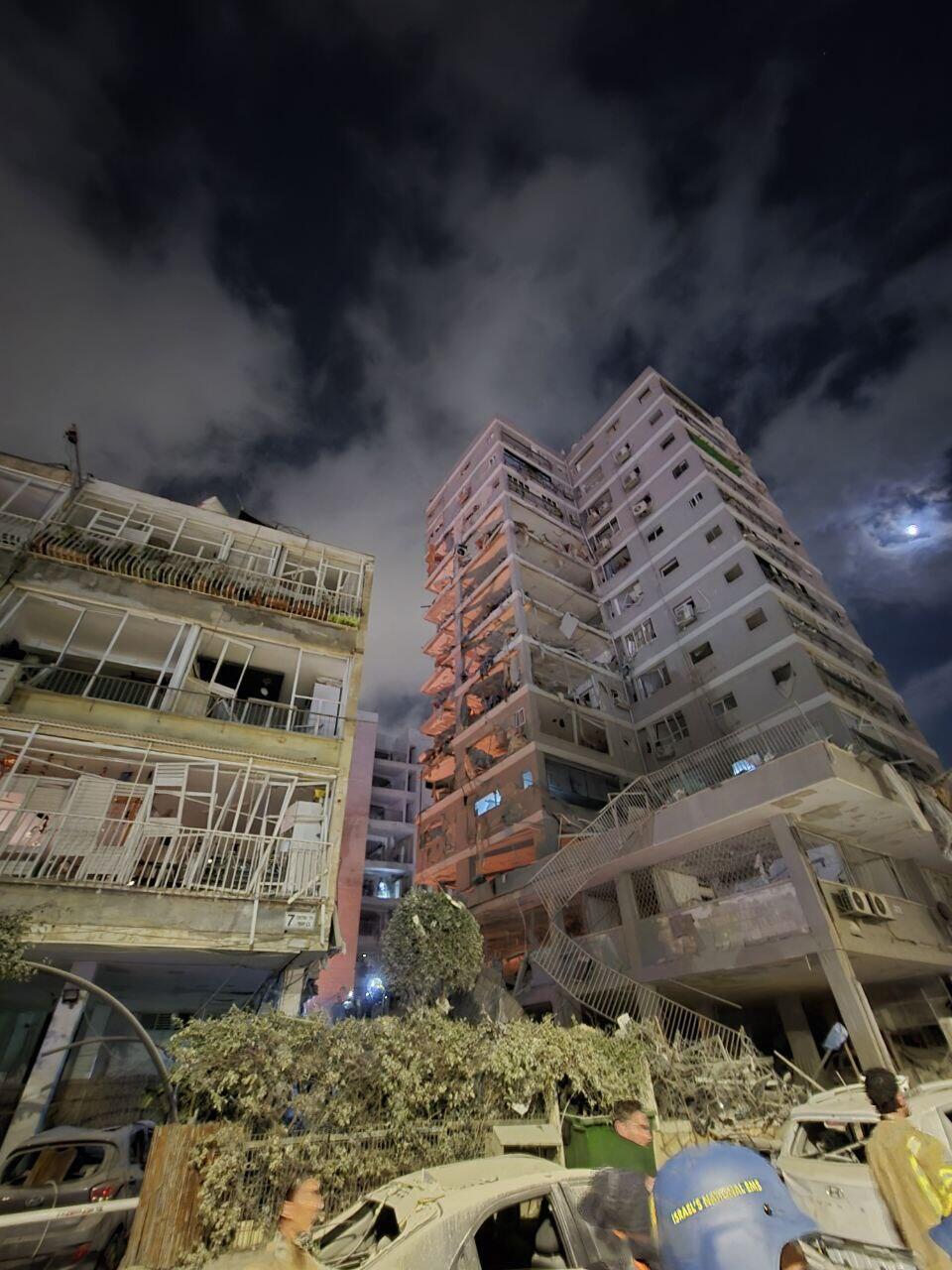 זירת הנפילה בבת ים