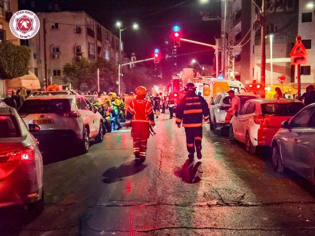 זירת הנפילה בבת ים