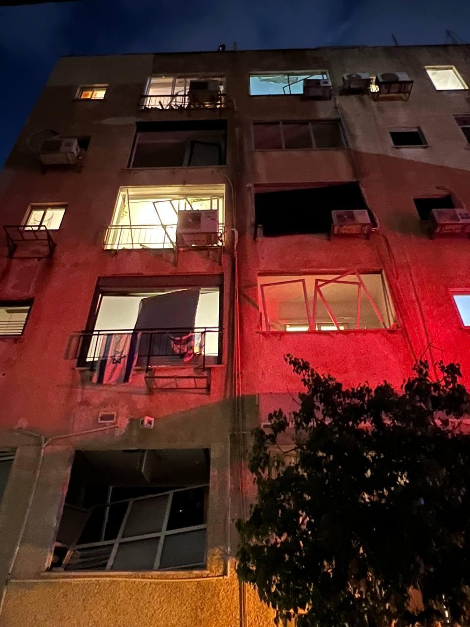 נפילה בתל אביב