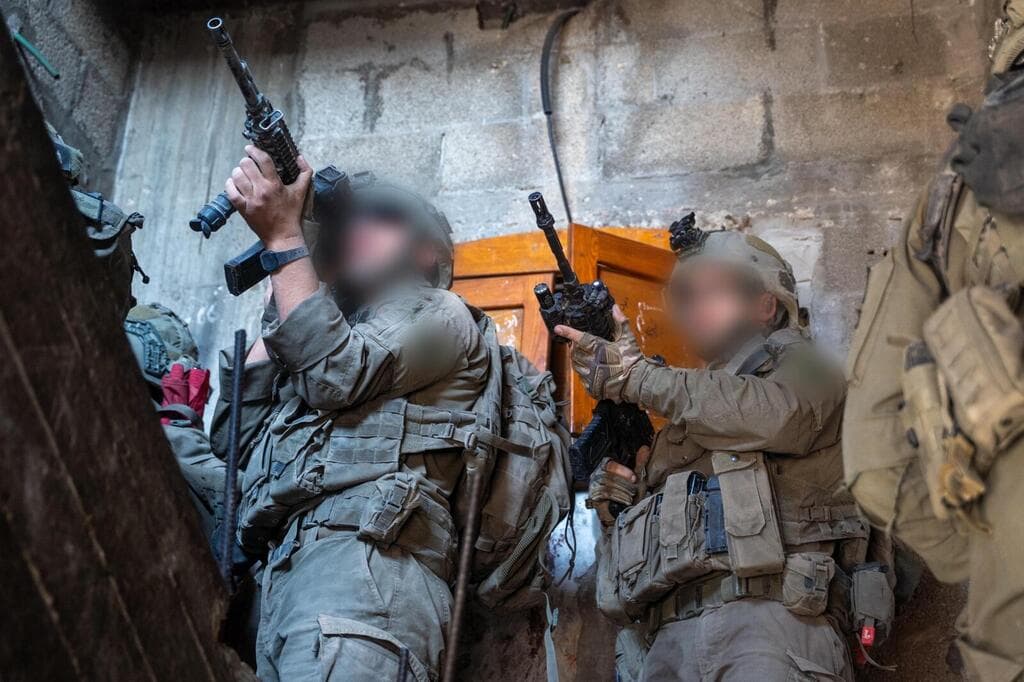 תיעוד מפעילות כוחות אוגדה 162 בכפר ג׳באליה