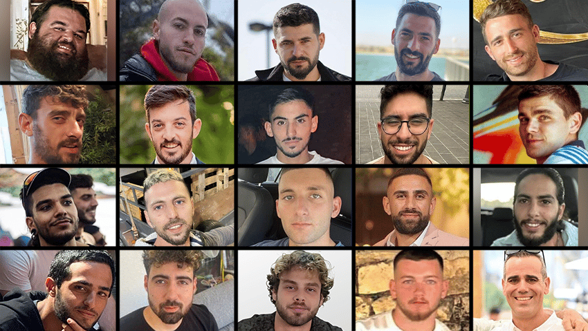 20 חטופים בחיים