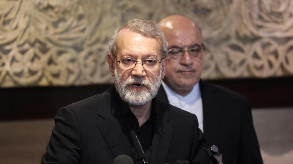 עלי לריג'אני (צילום: REUTERS/Aziz Taher) עלי לריג'אני