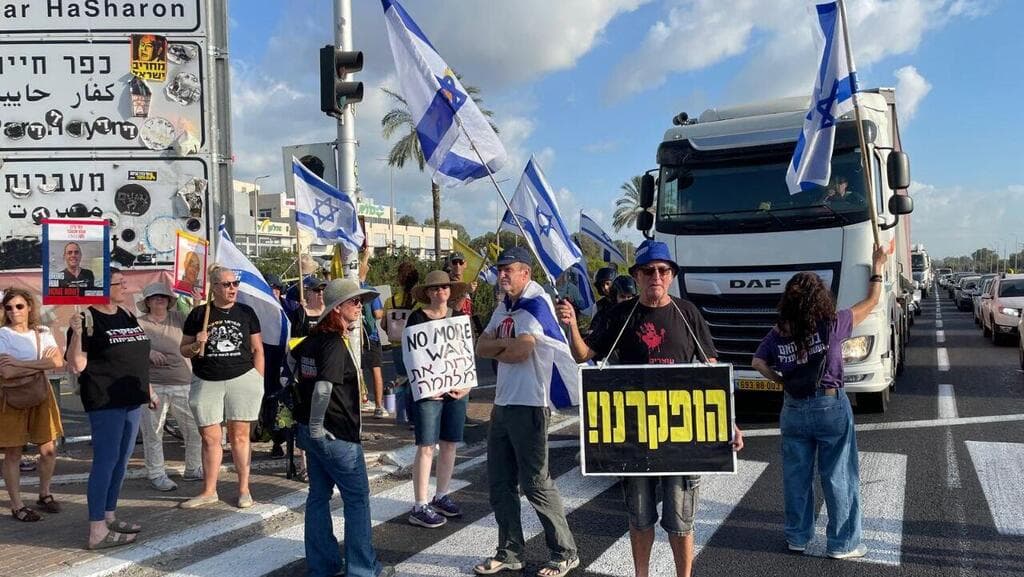 צומת העוגן ( צילום: גלי ספיבק) צומת העוגן