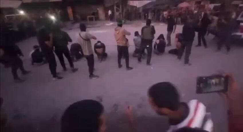 שעות אחרי שחרור החטופים: חמאס הוציא להורג ברחוב אנשי מיליציות