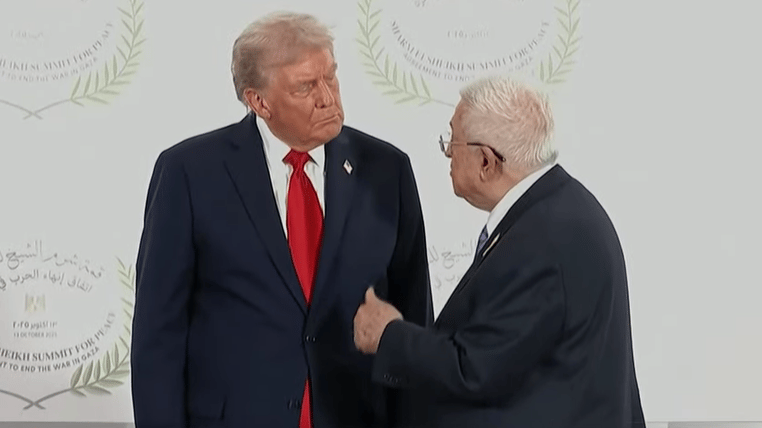 אבו מאזן וטראמפ בשארם א-שייח אבו מאזן וטראמפ בשארם א-שייח