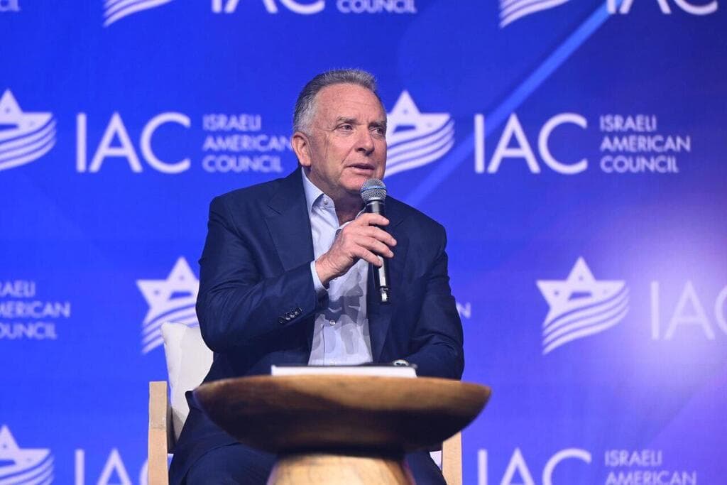 צילום: נועם גלאי סטיב וויטקוף בכנס ה-IAC במיאמי