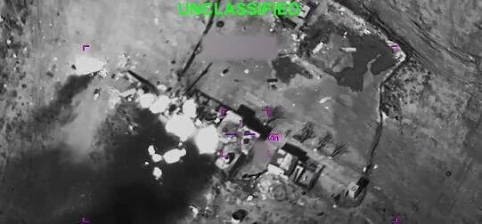 צילום: CENTCOM תיעוד פגיעות במטרות באיראן על ידי צבא ארה"ב